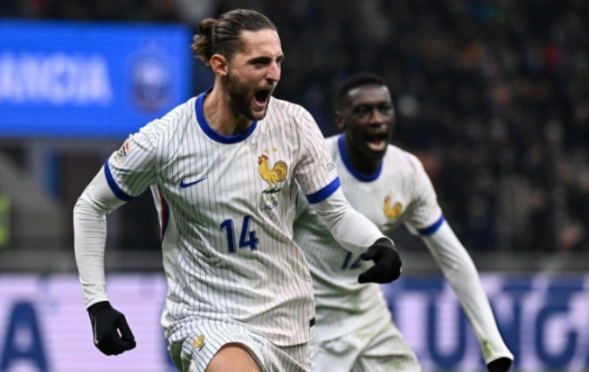 M88 mới nhất: Pháp thăng hoa, Rabiot tỏa sáng tại Nations League